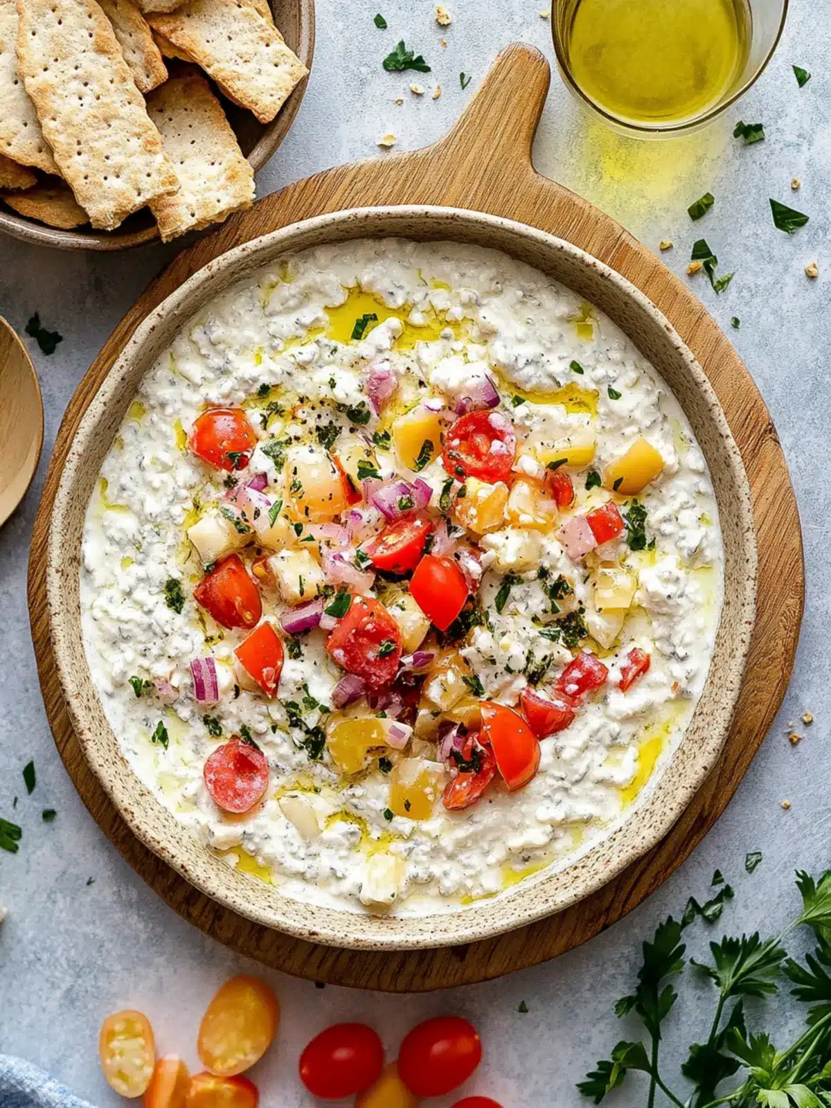 Cottage Cheese Giardiniera Dip for a Fresh Flavor Boost 2 Cottage Cheese Giardiniera Dip
