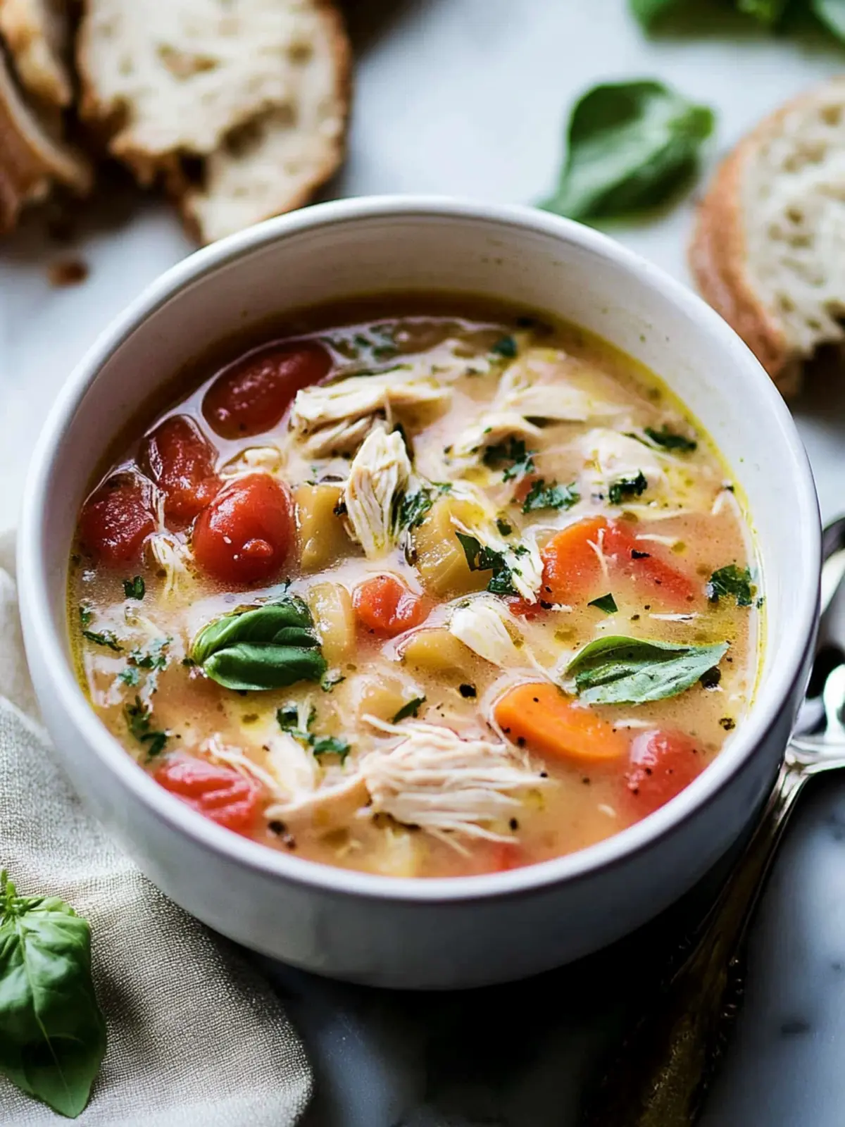 Hearty Chicken Italian Soup Packed with Flavor and Love 4 Chicken Italian Soup