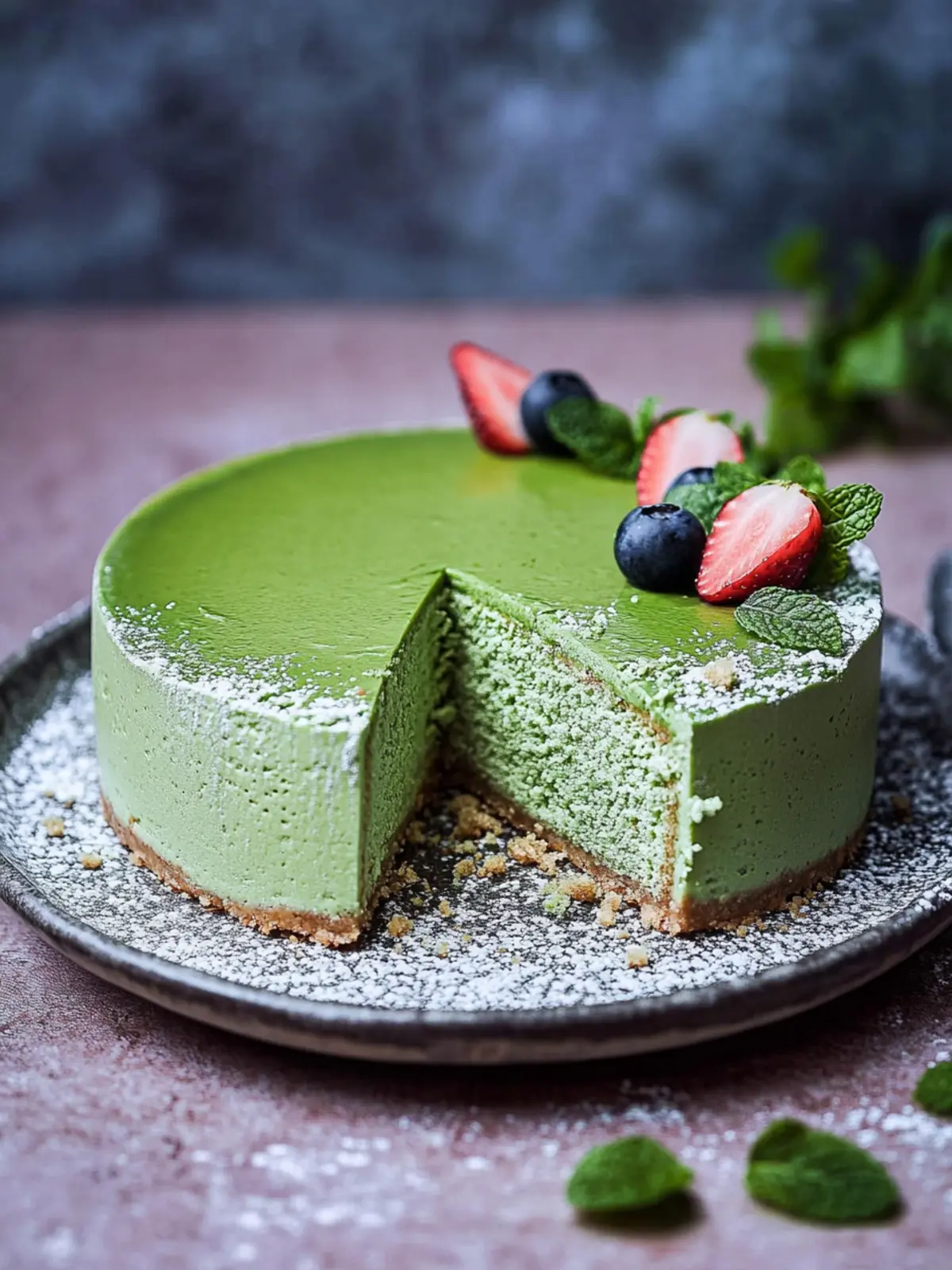 Delightful Matcha Rare Cheesecake for a Sweet Escape 2 Matcha Rare Cheesecake