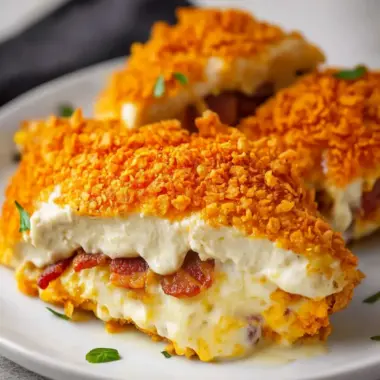 Savor Cream Cheese and Bacon Stuffed Doritos Chicken Bliss 9 Cream Cheese and Bacon Stuffed Doritos Chicken