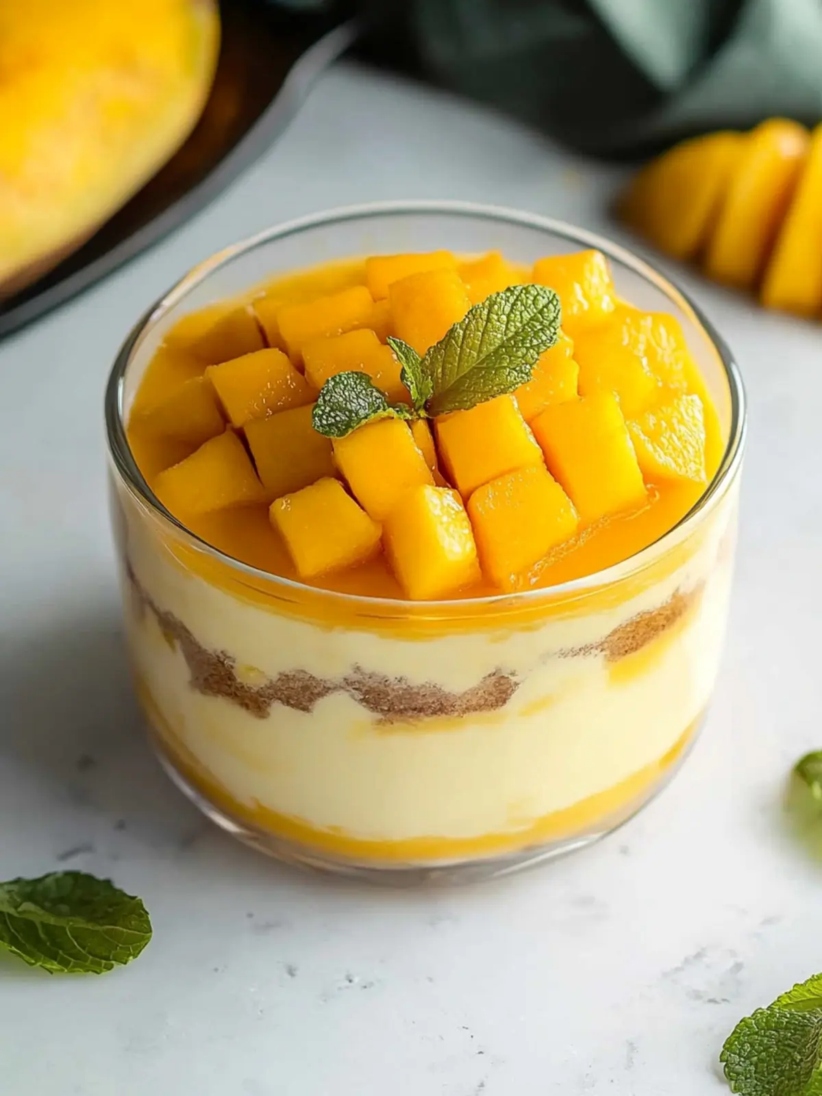 Mango Tiramisu Delight: A Tropical Twist on Tradition 4 Mango Tiramisu