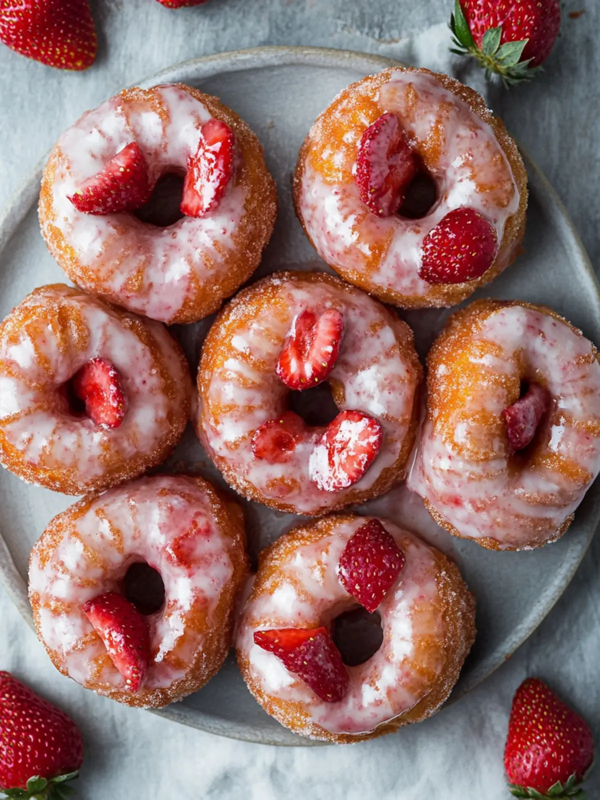 Irresistible Strawberry Glazed French Crullers You’ll Love 4 Strawberry Glazed French Crullers