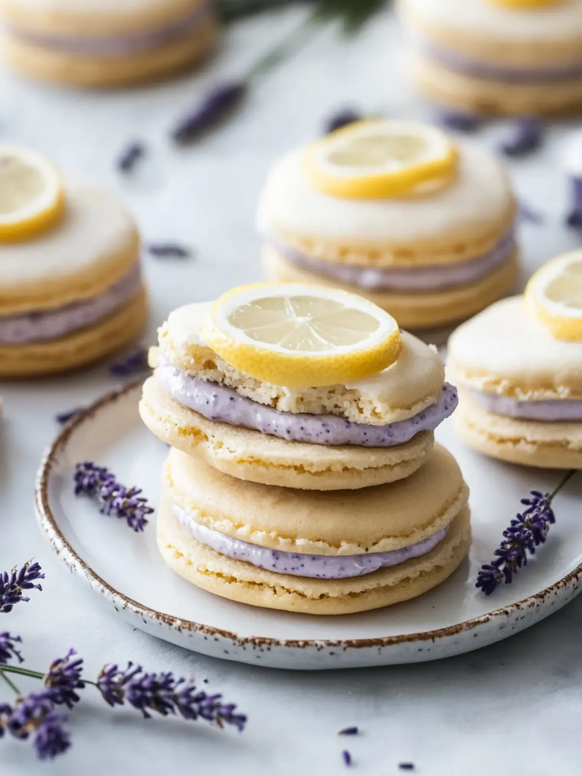 Delightful Lemon Lavender Sandwich Cookies for a Sweet Treat 3 Lemon Lavender Sandwich Cookies
