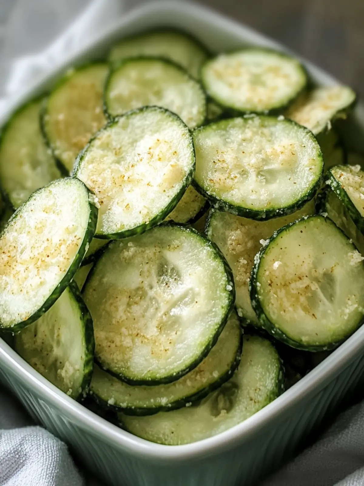 Crunchy Ranch Cucumber Chips for Your Guilt-Free Snack Fix 2 Crunchy Ranch Cucumber Chips