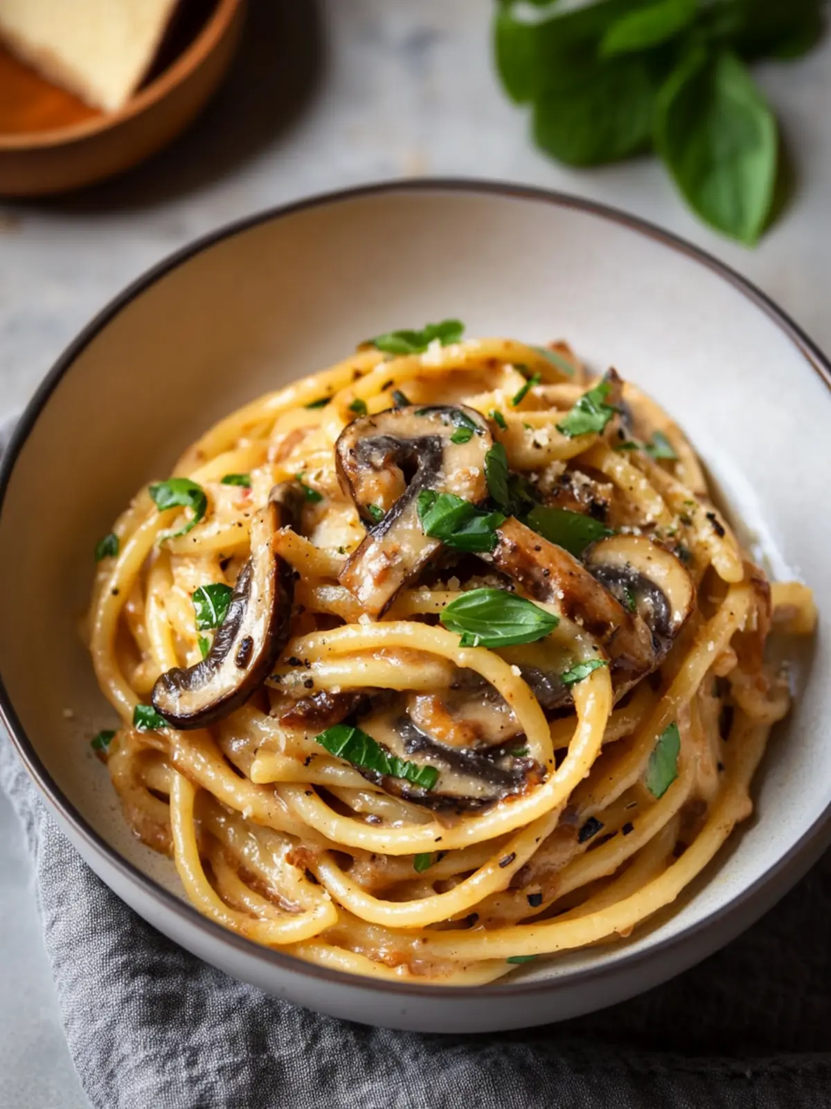 Delicious Miso Mushroom Bucatini in Just 30 Minutes 5 Miso Mushroom Bucatini