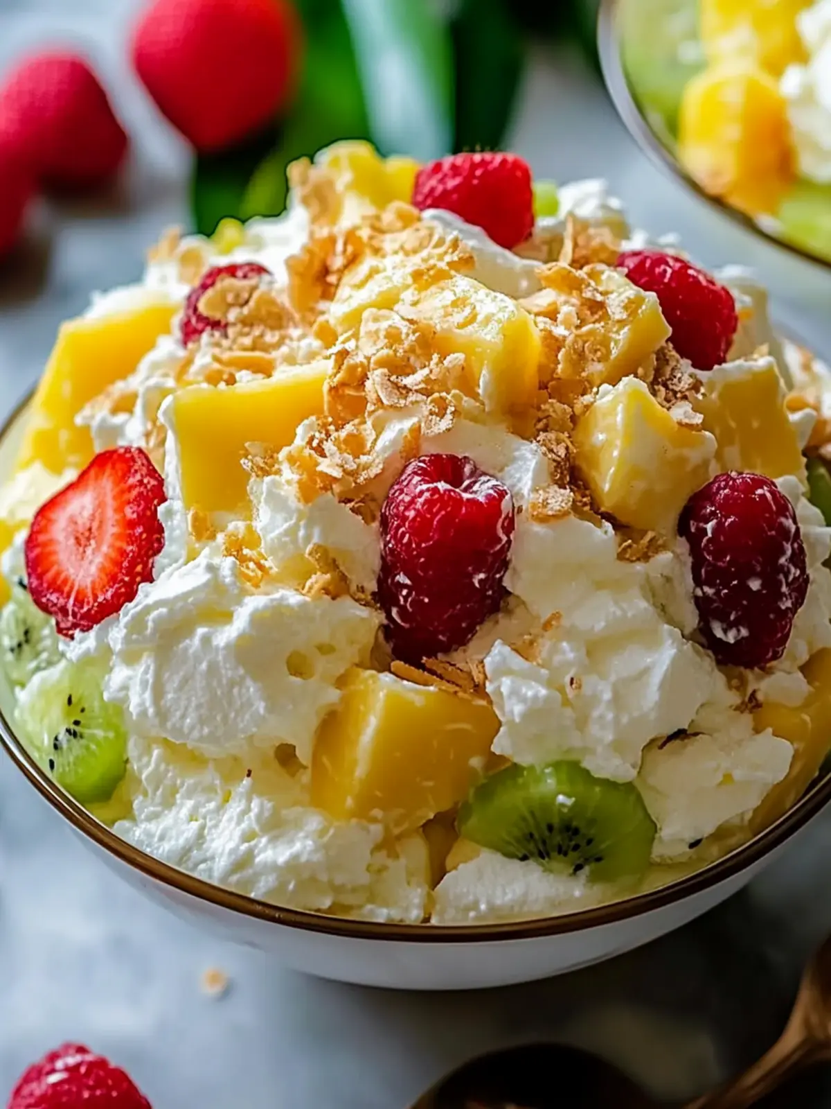 Hawaiian Cheesecake Salad: A Tropical Twist on Classic Bliss 2 Hawaiian Cheesecake Salad