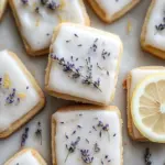 Delicious Iced Lemon Lavender Shortbread Cookies to Savor 82 Iced Lemon Lavender Shortbread Cookies