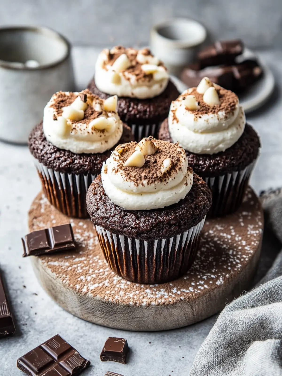 Decadent Hot Chocolate Muffins That’ll Warm Your Heart 2 Hot Chocolate Muffins
