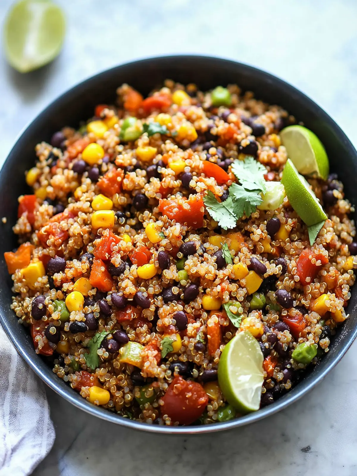 One Pan Mexican Quinoa: A Quick, Flavor-Packed Meal! 5 One Pan Mexican Quinoa