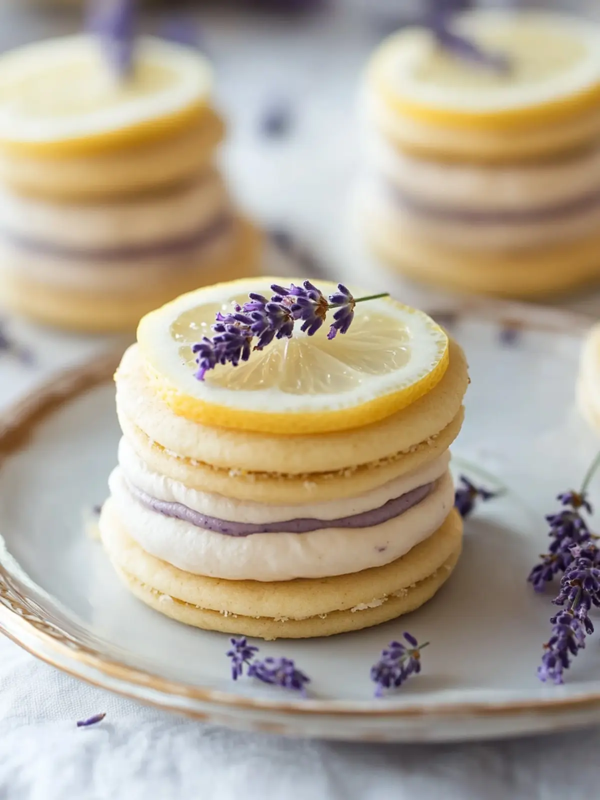 Delightful Lemon Lavender Sandwich Cookies for a Sweet Treat 4 Lemon Lavender Sandwich Cookies
