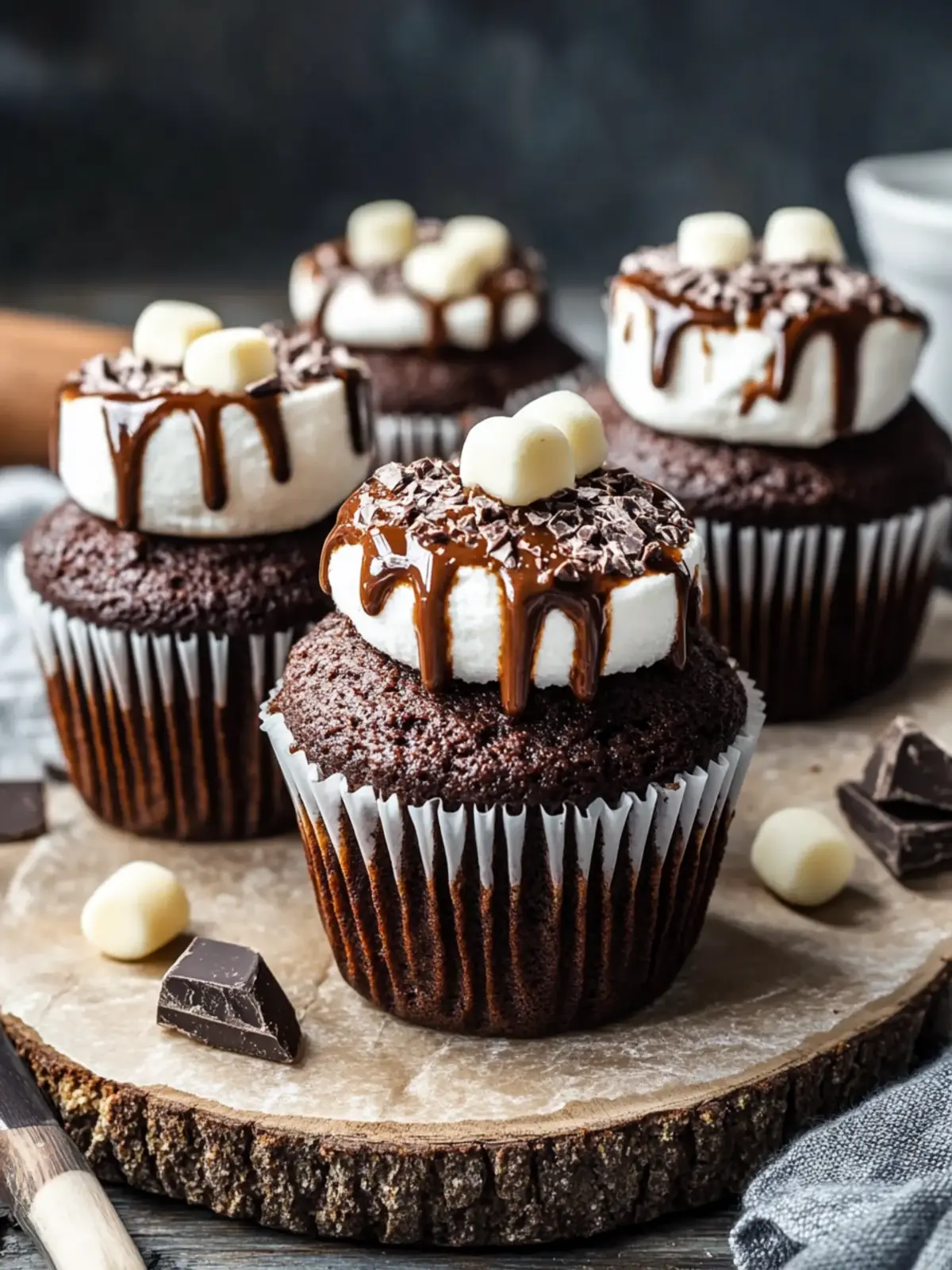 Decadent Hot Chocolate Muffins That’ll Warm Your Heart 4 Hot Chocolate Muffins