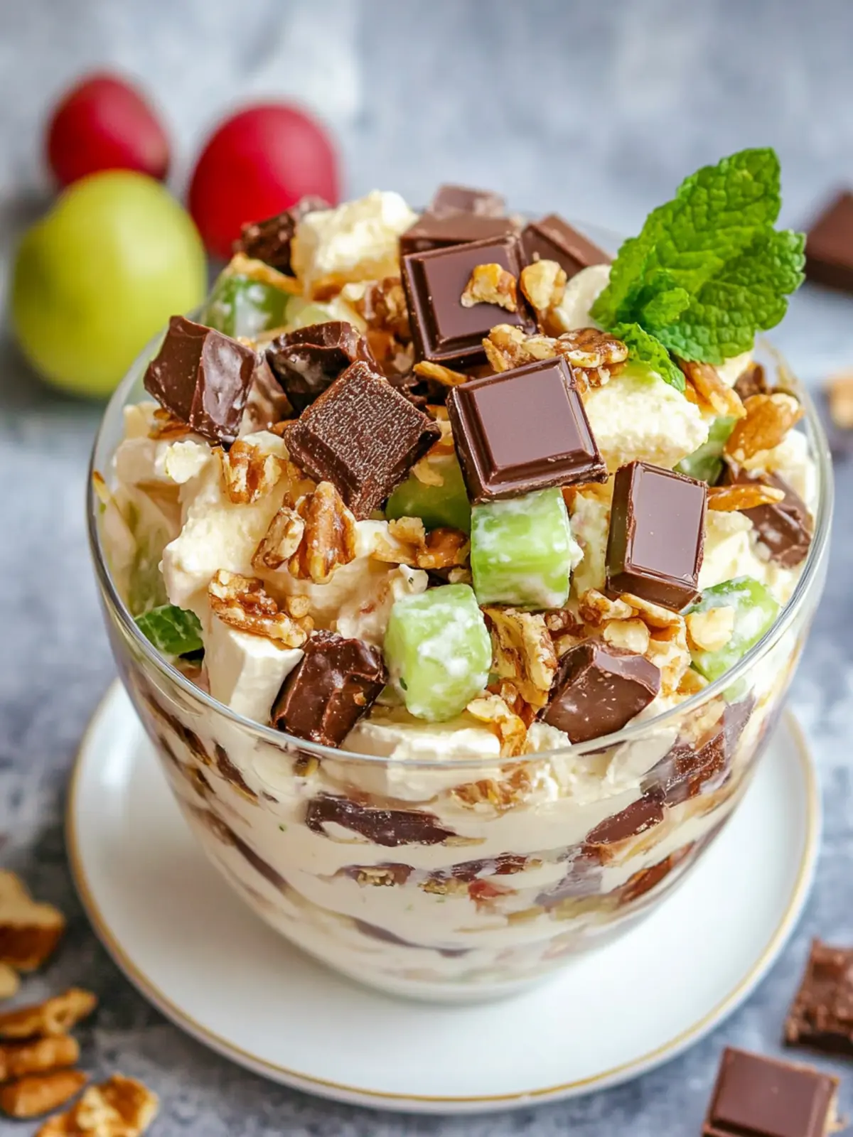 Delight Your Palate with Irresistible Snickers Salad! 2 Snickers Salad