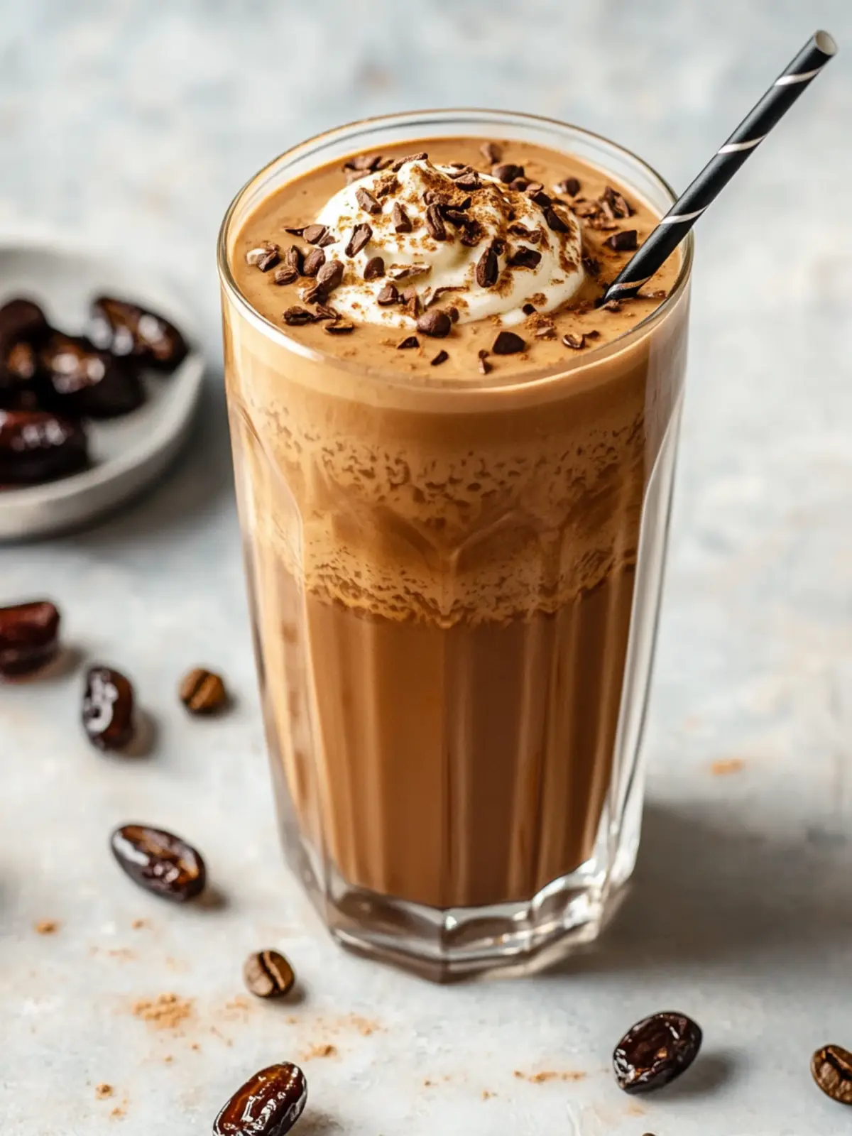 Ultimate Tahini Chocolate Coffee Date Shake for Pure Bliss 5 Tahini Chocolate Coffee Date Shake