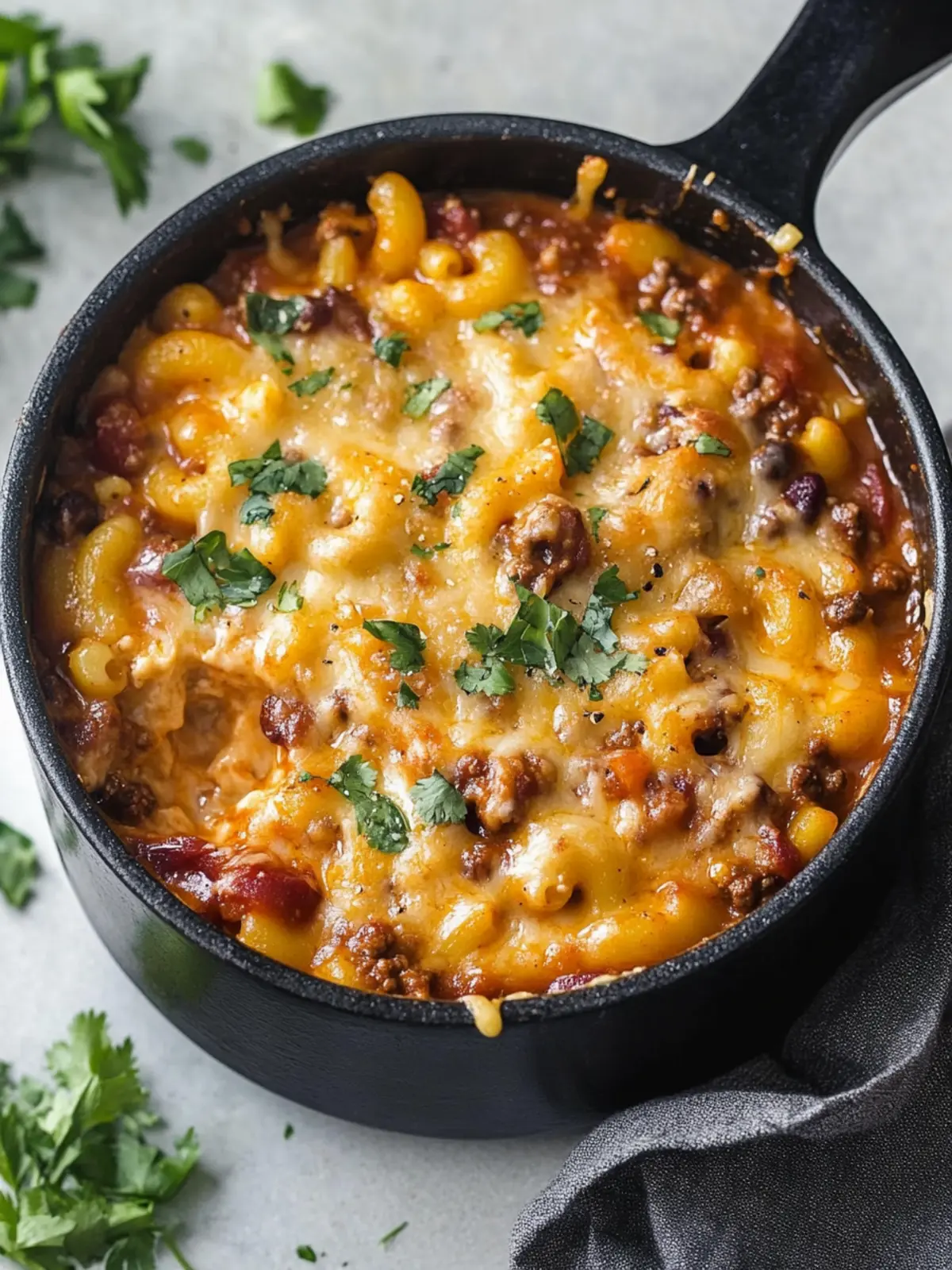 Savory Chili Mac: A Cheesy Comfort Food Delight 3 Chili Mac