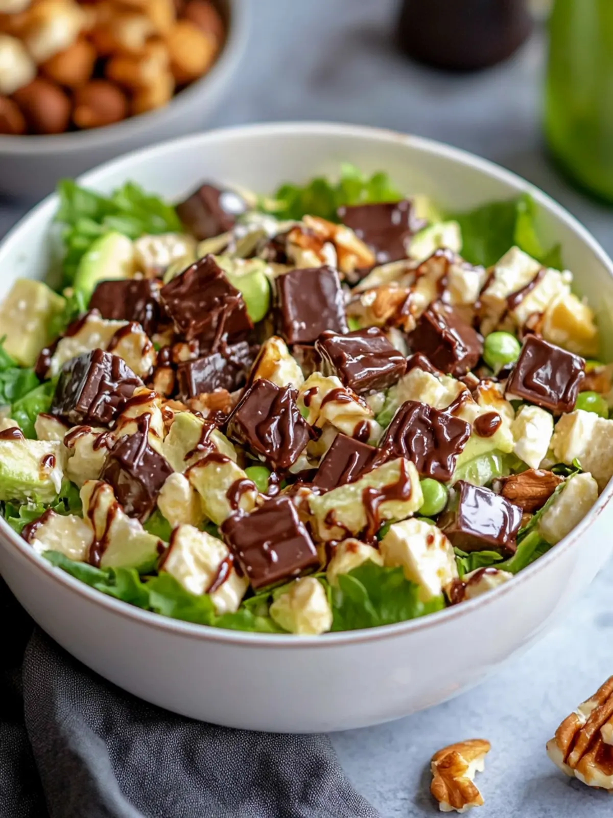 Delight Your Palate with Irresistible Snickers Salad! 5 Snickers Salad