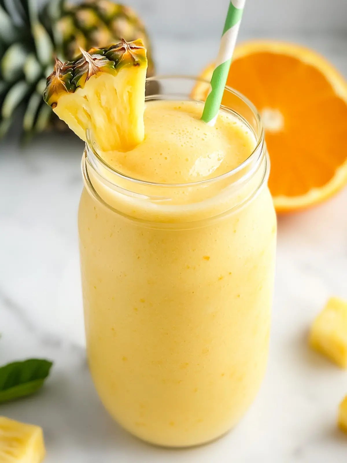 Refreshing Pineapple Orange Smoothie for a Vibrant Boost 2 Pineapple Orange Smoothie