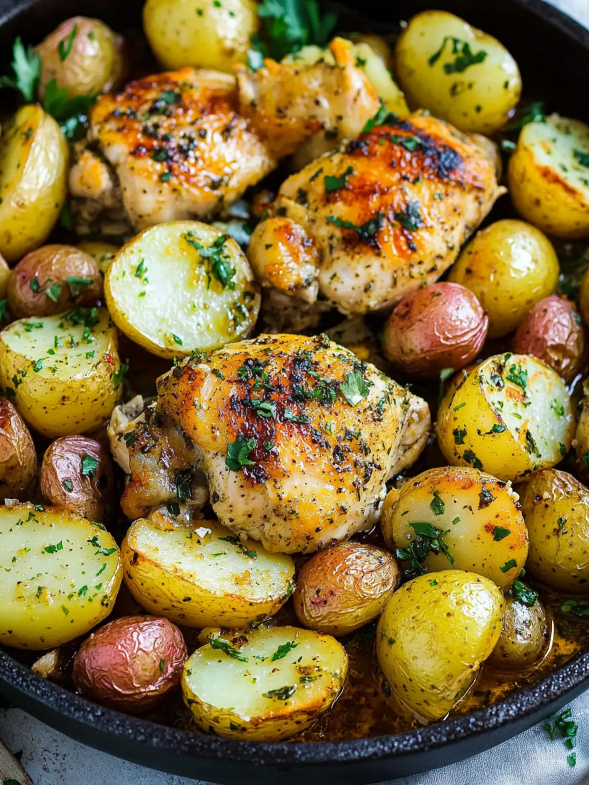 Savory Greek Chicken and Potatoes: A Simple Joy at Home 5 Greek Chicken and Potatoes