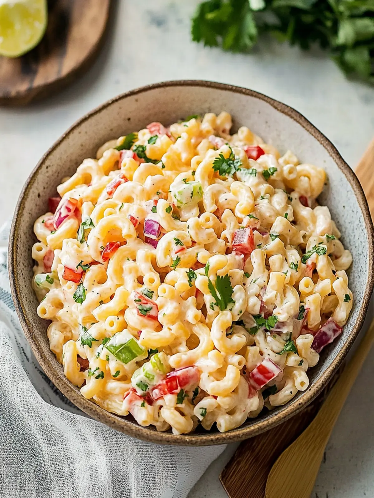 Deliciously Zesty Mexican Macaroni Salad for Your Next BBQ 5 Mexican Macaroni Salad