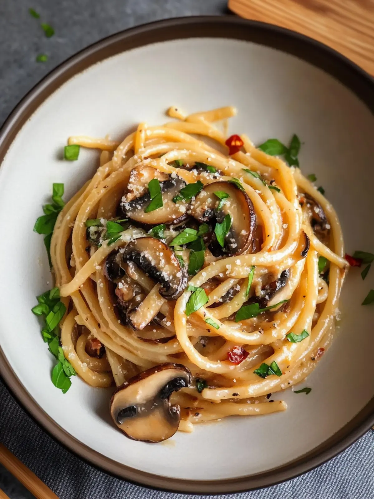 Delicious Miso Mushroom Bucatini in Just 30 Minutes 2 Miso Mushroom Bucatini