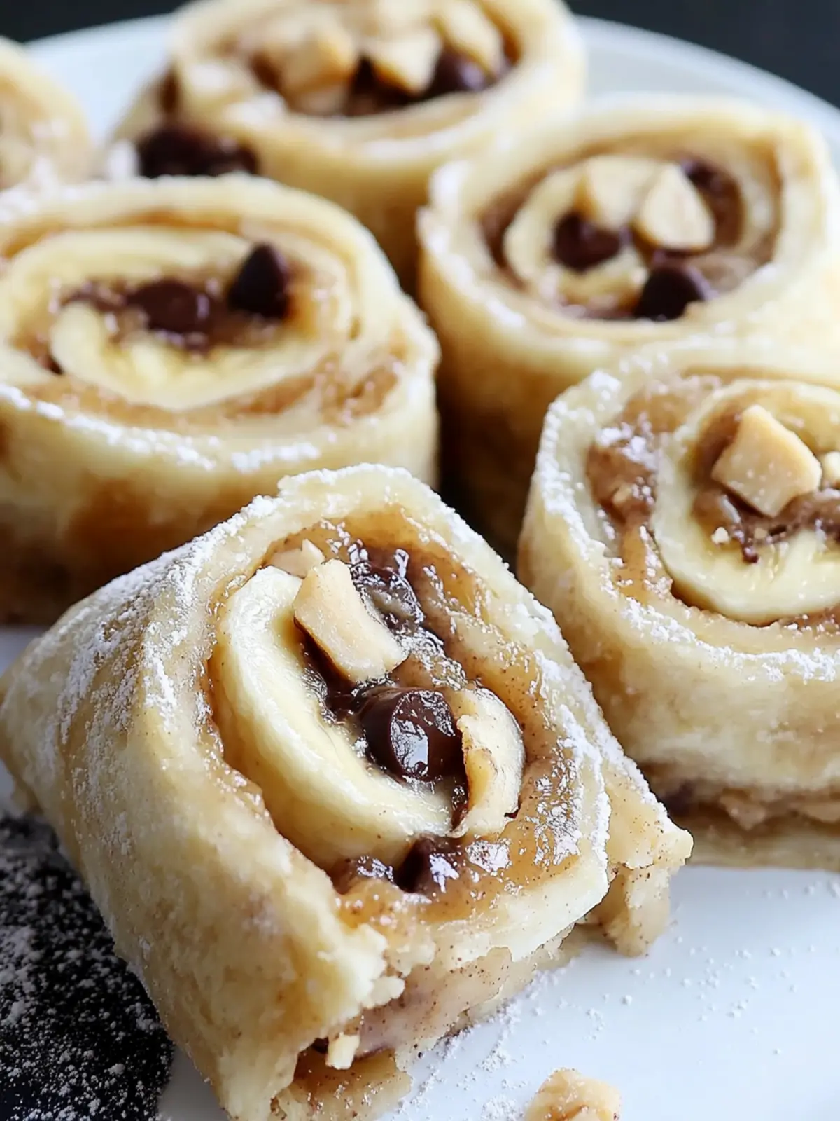 Chocolate Chip Peanut Butter Banana Roll Ups for a Quick Treat 4 Chocolate Chip Peanut Butter Banana Roll Ups