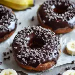 Chocolate Banana Bread Donuts That Will Brighten Your Day 81 Chocolate Banana Bread Donuts