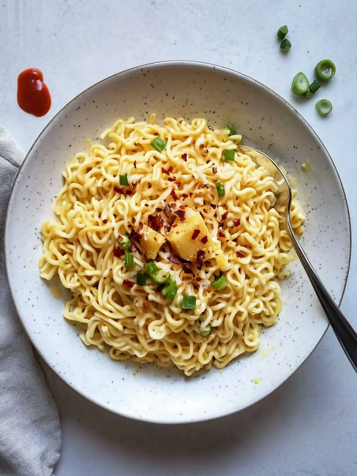 Creamy Cheesy Ramen Noodles Ready in Just 5 Minutes! 2 Cheesy Ramen Noodles