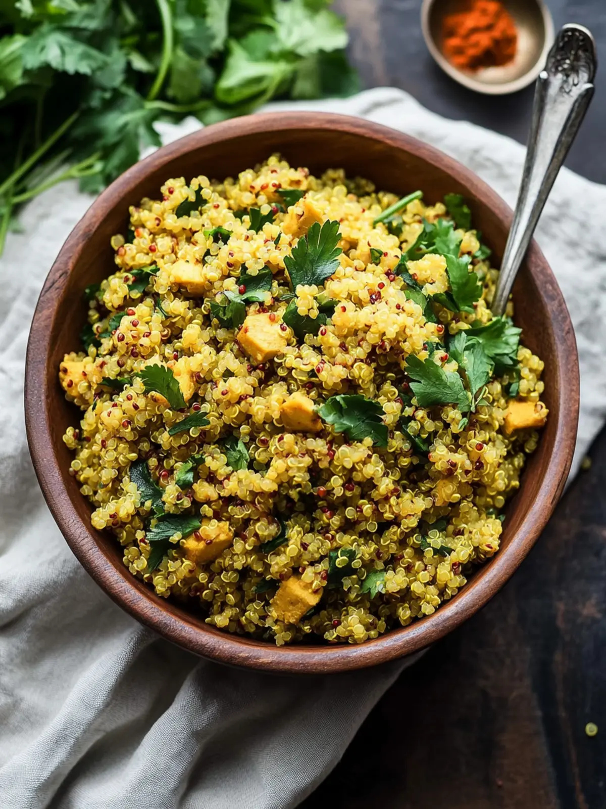 Curry Spiced Quinoa: A Flavorful Twist for Your Dinner Table 3 Curry Spiced Quinoa
