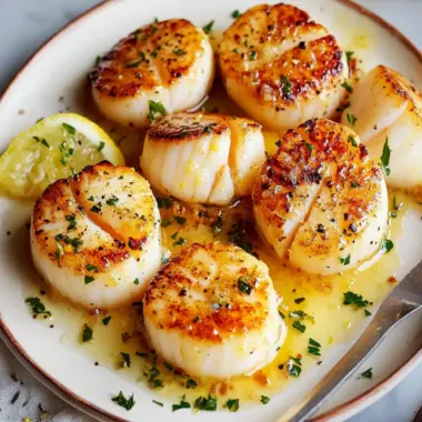 Zesty Lemon Butter Scallops Ready in Just 20 Minutes 9 Lemon Butter Scallops