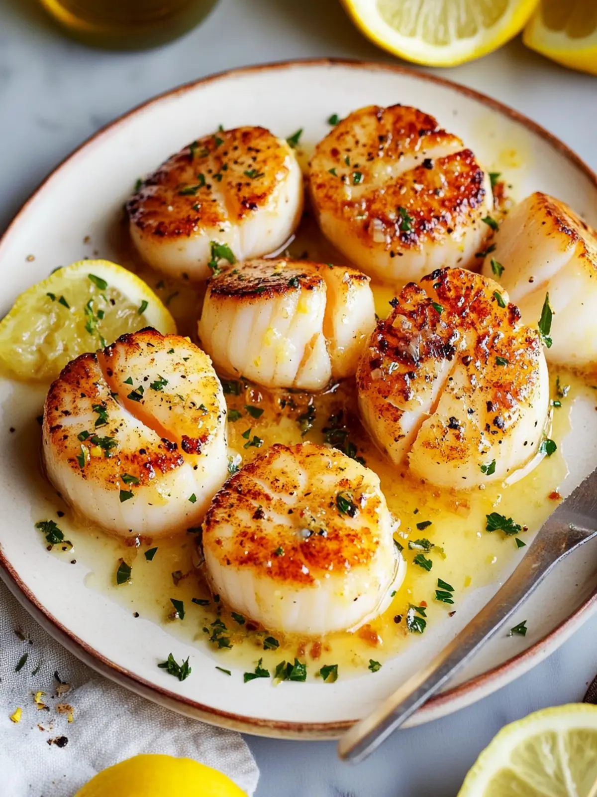 Zesty Lemon Butter Scallops Ready in Just 20 Minutes 5 Lemon Butter Scallops