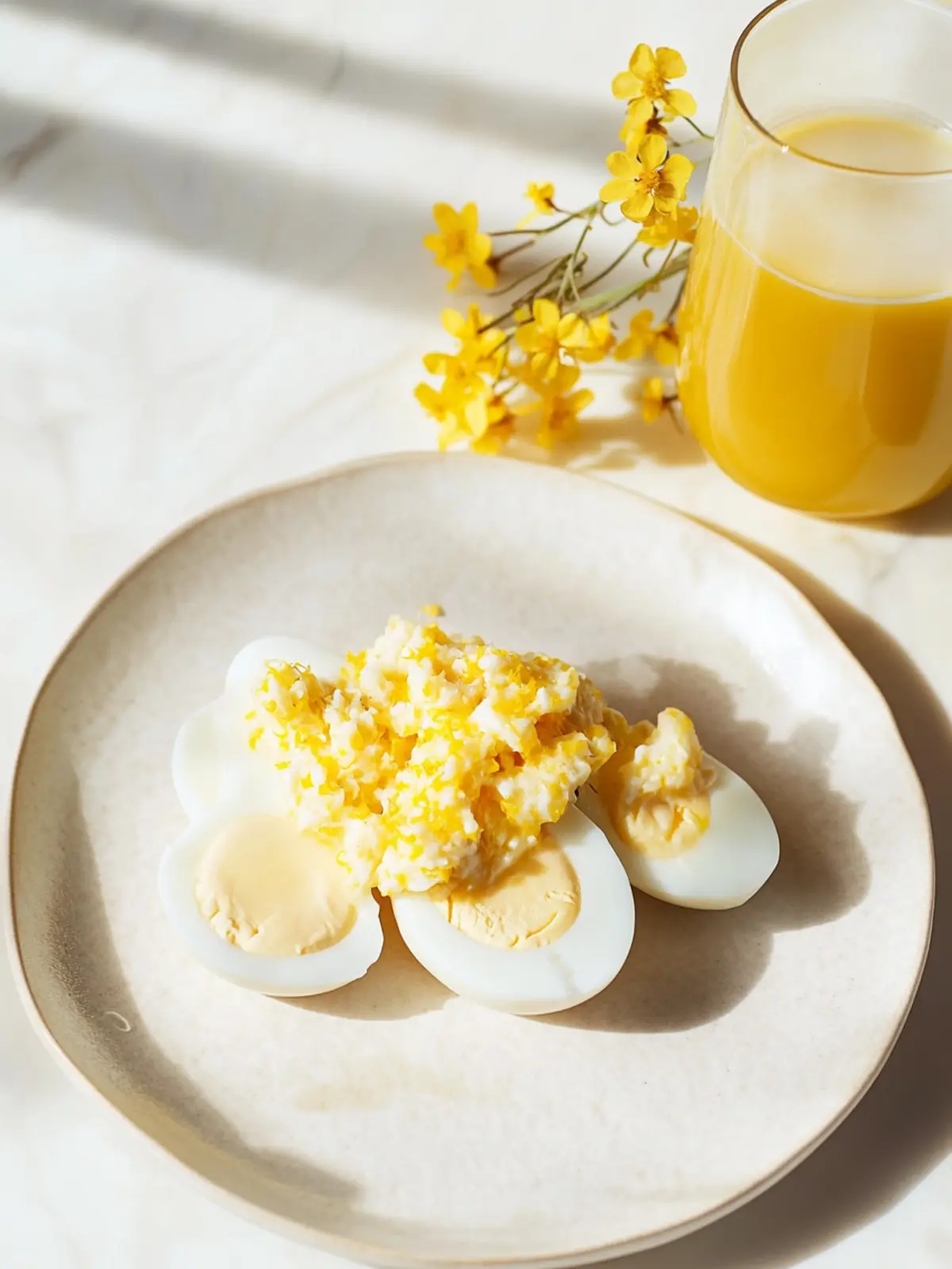 Delicious Eggs a La Goldenrod: A Cozy Homemade Breakfast Treat 4 Eggs a la Goldenrod