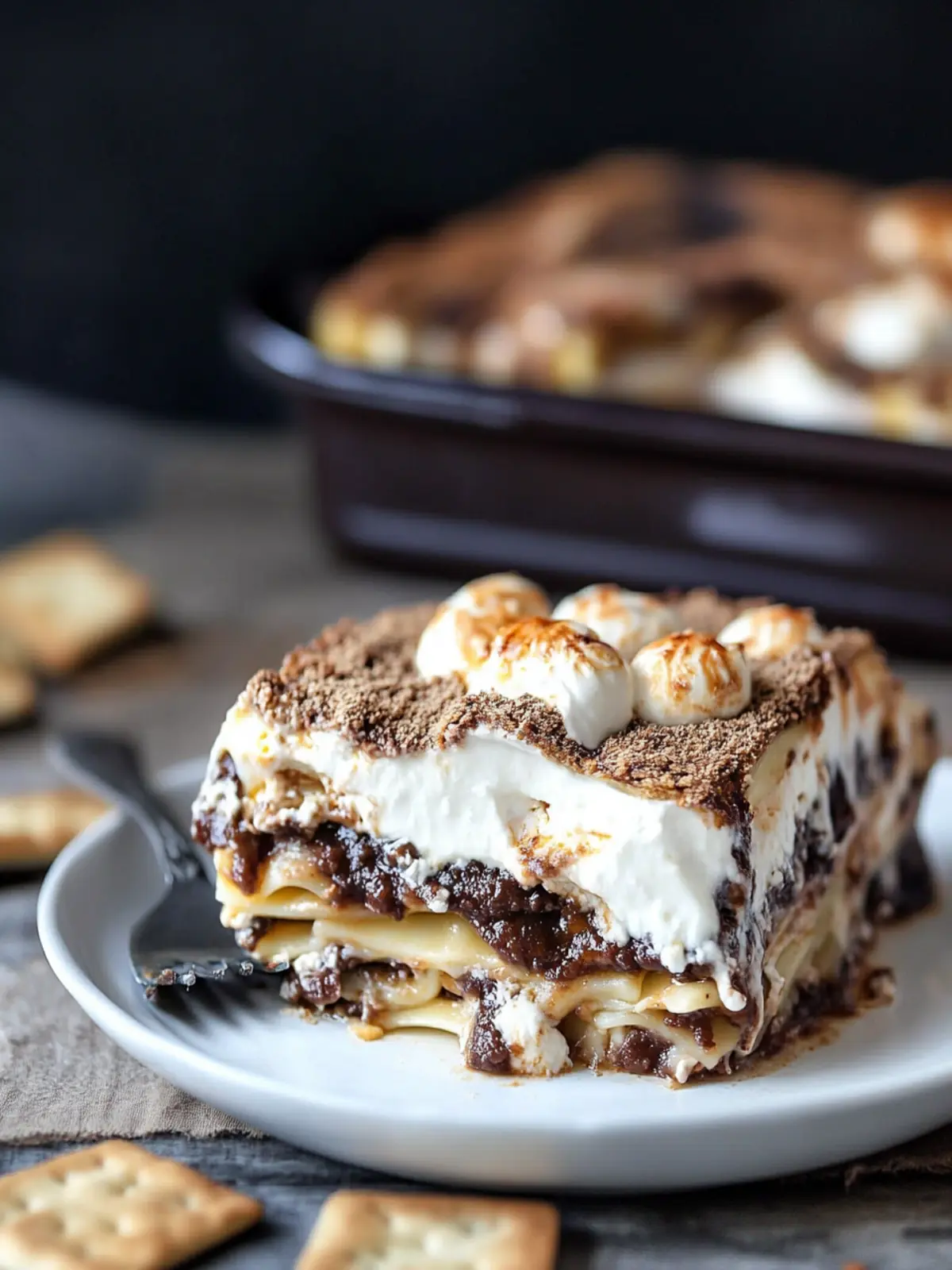 Decadent S’mores Lasagna: Your New Favorite Dessert Surprise 5 S’mores Lasagna
