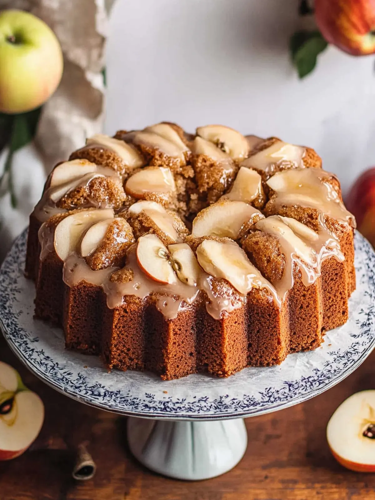 Deliciously Moist Applesauce Cake That's 100% Vegan 5 Applesauce Cake