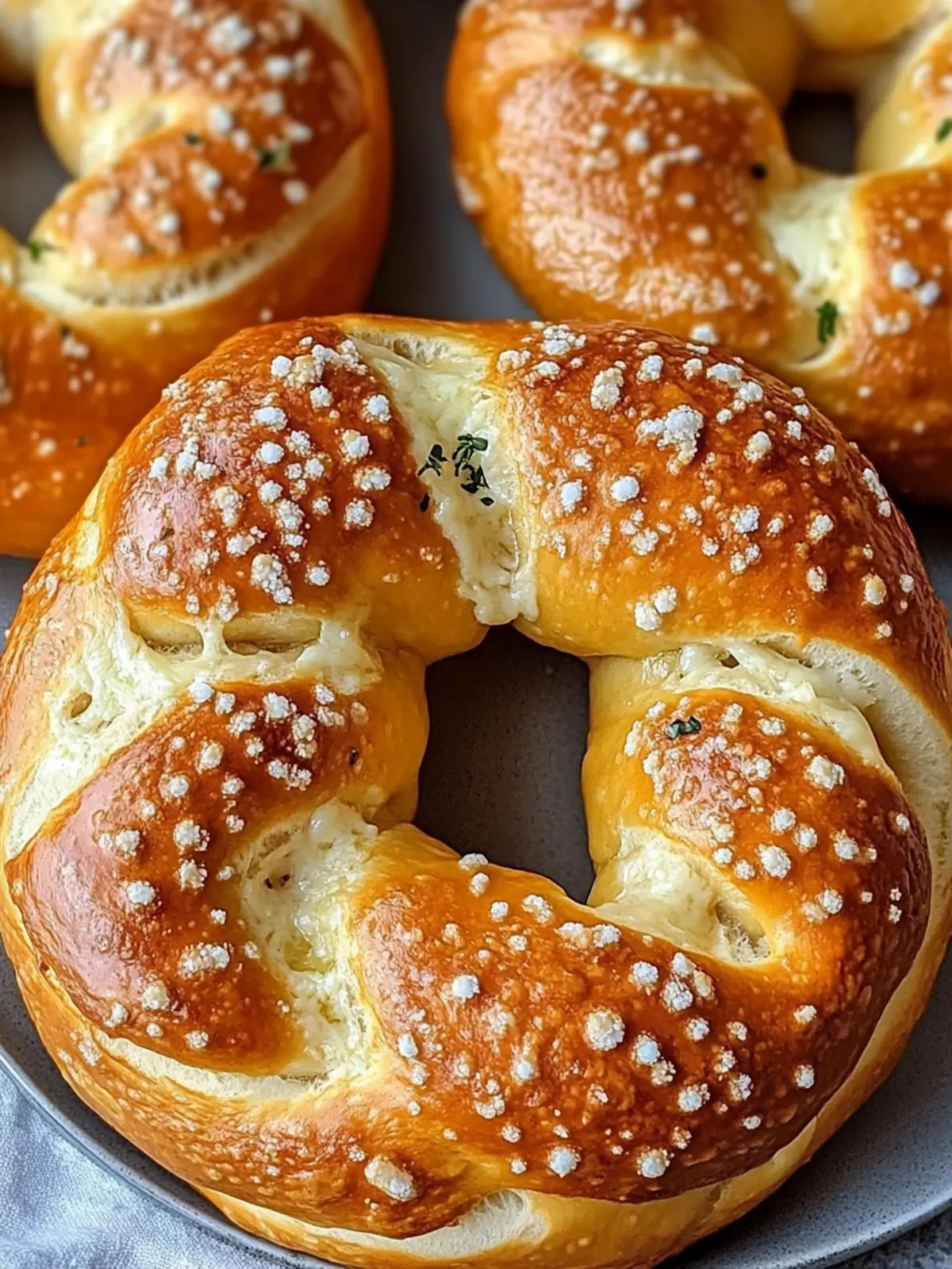 Melt-in-Your-Mouth Cheese Stuffed Pretzel Recipe at Home 3 Cheese Stuffed Pretzel