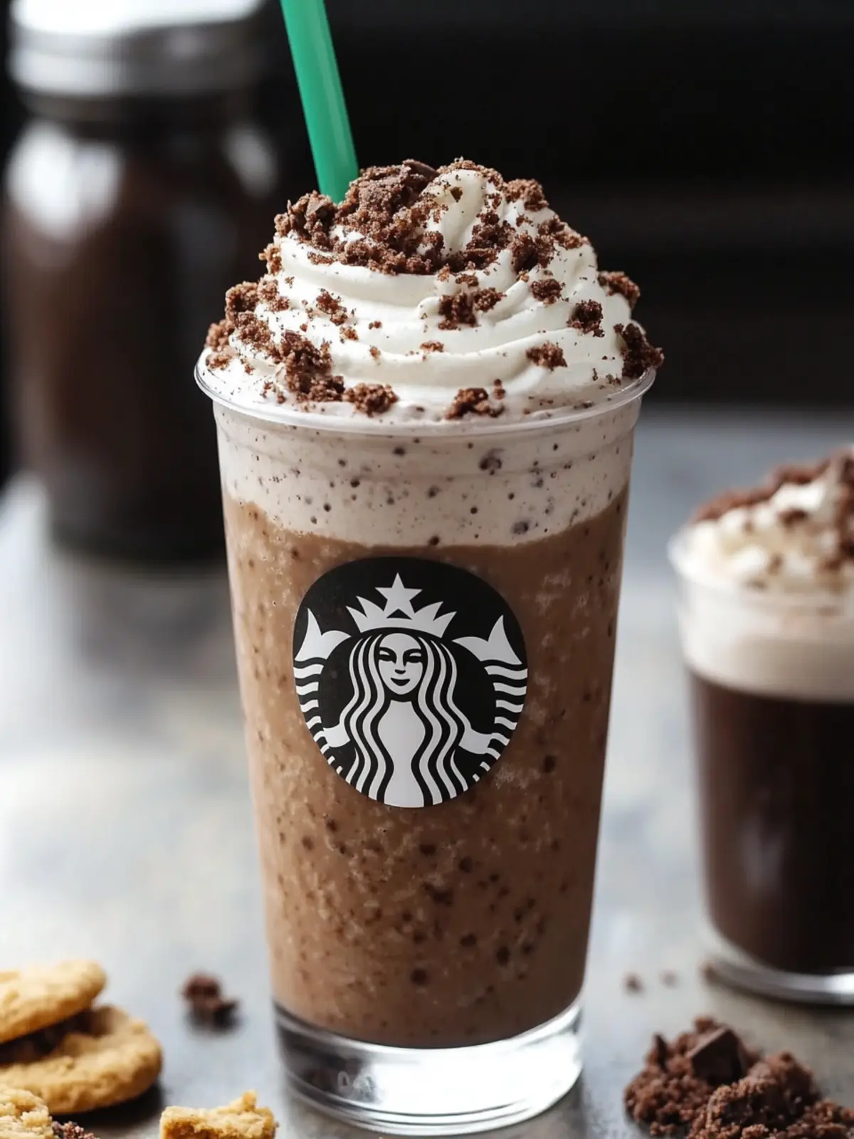 Indulge in Mocha Cookie Crumble Frappuccino Bliss at Home 3 Mocha Cookie Crumble Frappuccino