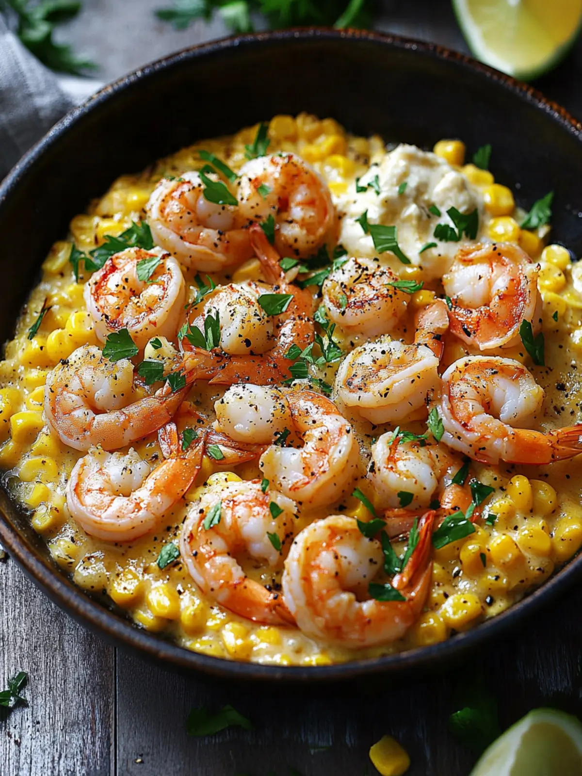Savory Shrimp and Creamed Corn for a Cozy Dinner Night 5 Shrimp and Creamed Corn