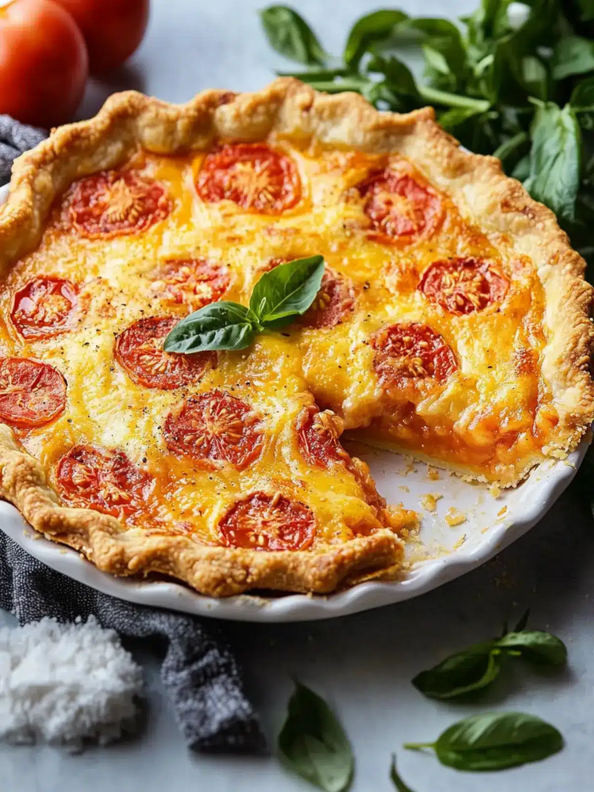 Savor the Flavor: Easy Cheesy Tomato Pie Recipe 5 Tomato Pie