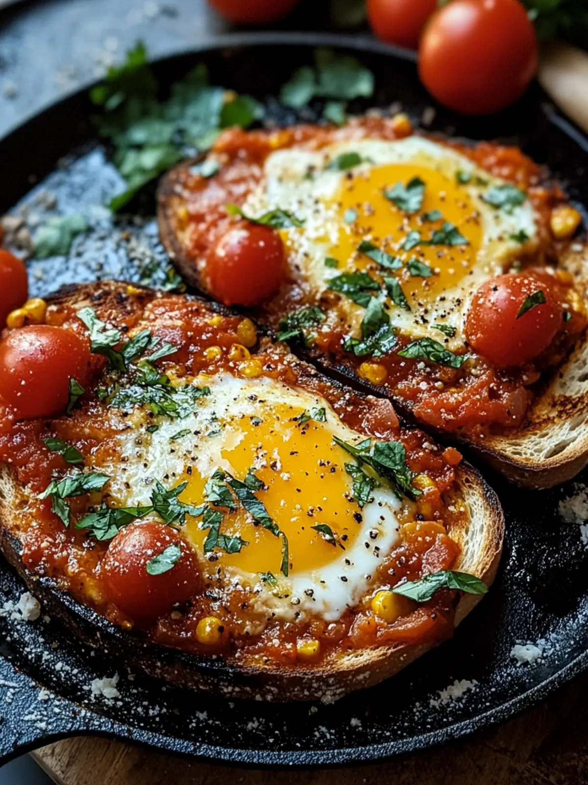 Delicious Shakshouka Toast: Elevate Your Breakfast Game 2 Shakshouka Toast