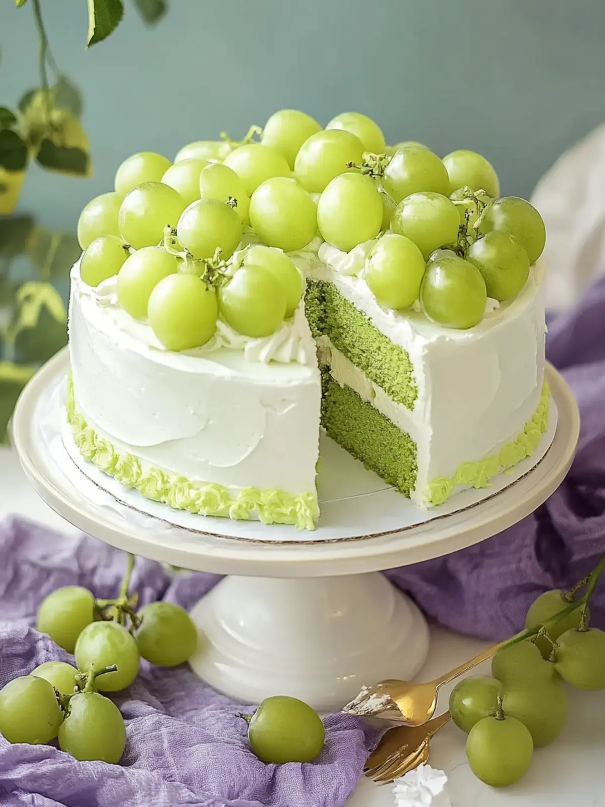 Delicious Jasmine Green Grape Cake to Impress Your Guests 5 Jasmine Green Grape Cake