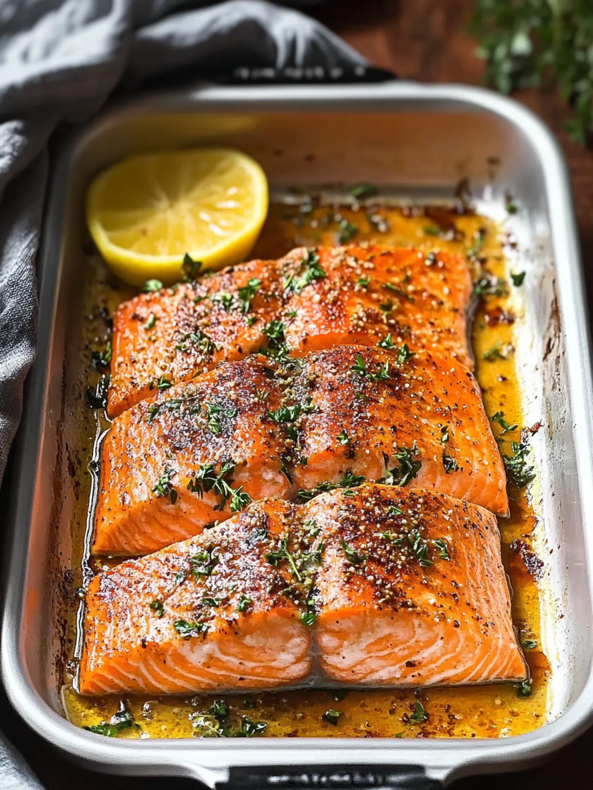 Delicious Oven Baked Salmon with Garlic Butter Bliss 4 Oven Baked Salmon
