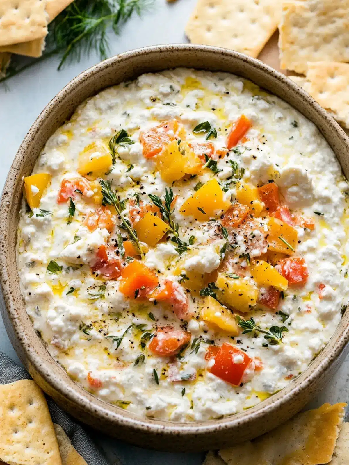 Cottage Cheese Giardiniera Dip for a Fresh Flavor Boost 3 Cottage Cheese Giardiniera Dip