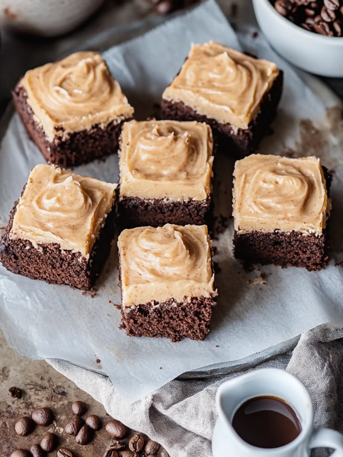 Indulge in Frosted Coffee Brownies Made Easy at Home 2 Frosted Coffee Brownies