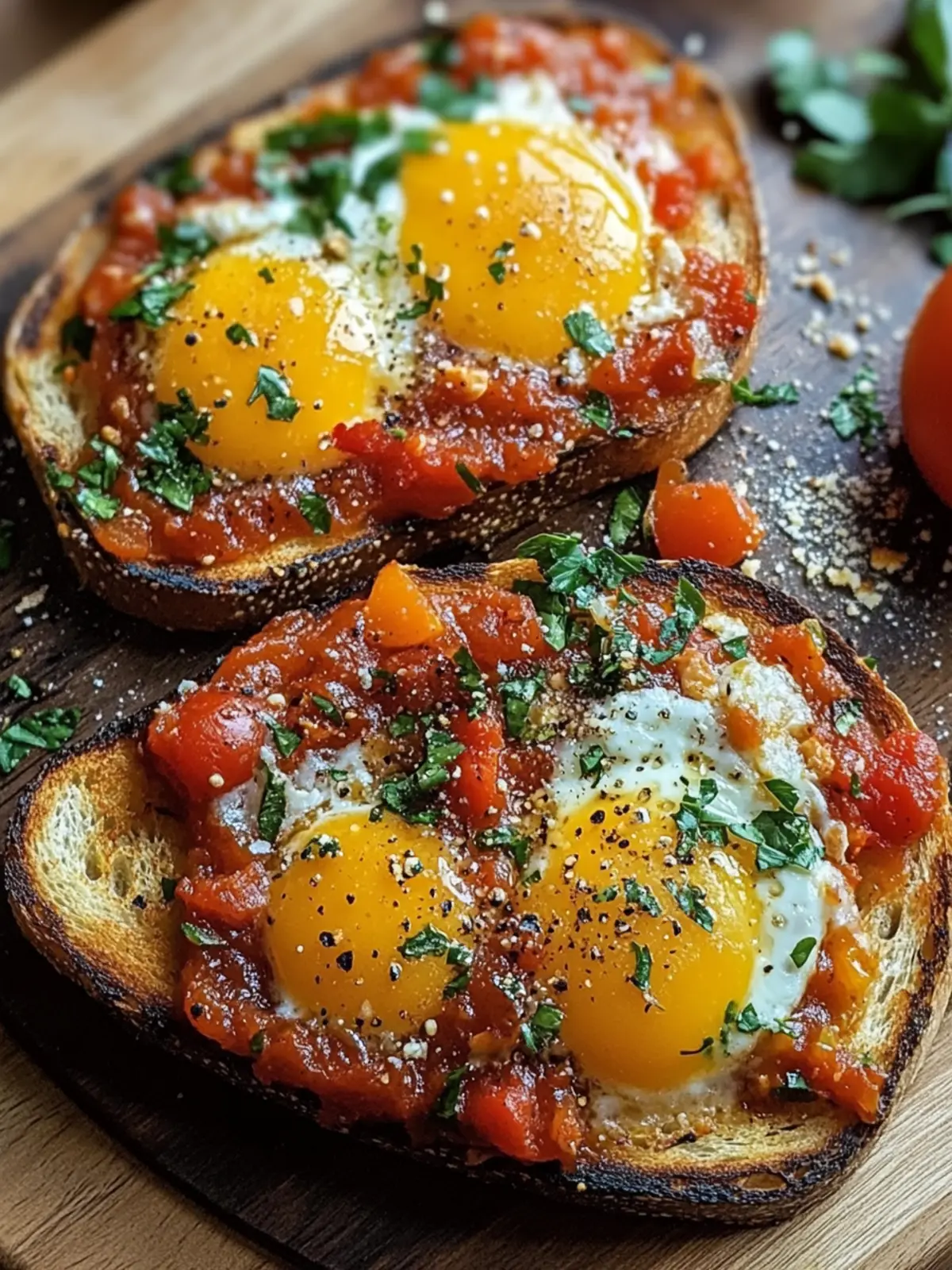 Delicious Shakshouka Toast: Elevate Your Breakfast Game 3 Shakshouka Toast