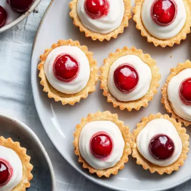 Delicious Mini Cherry Bakewell Tartlets for Sweet Moments 10 Mini Cherry Bakewell Tartlets