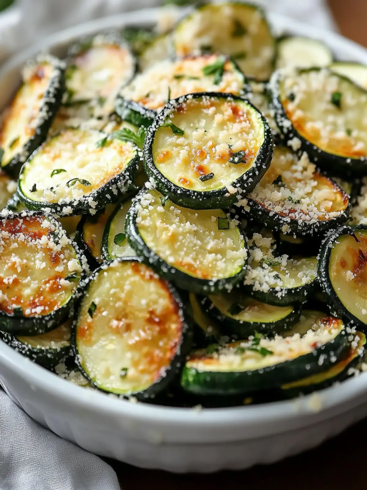 Crunchy Garlic Parmesan Roasted Zucchini You'll Love 5 Crunchy Garlic Parmesan Roasted Zucchini
