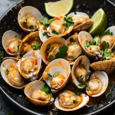 Tantalizing Red Curry, Coconut, and Ginger Infused Steamed Clams 9 Red Curry, Coconut, and Ginger Infused Steamed Clams