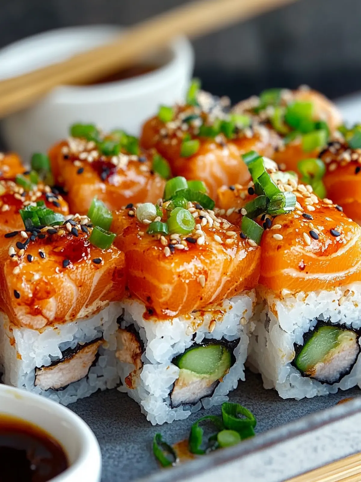 Spicy Salmon Sushi Bake That Will Wow Your Taste Buds 2 Spicy Salmon Sushi Bake