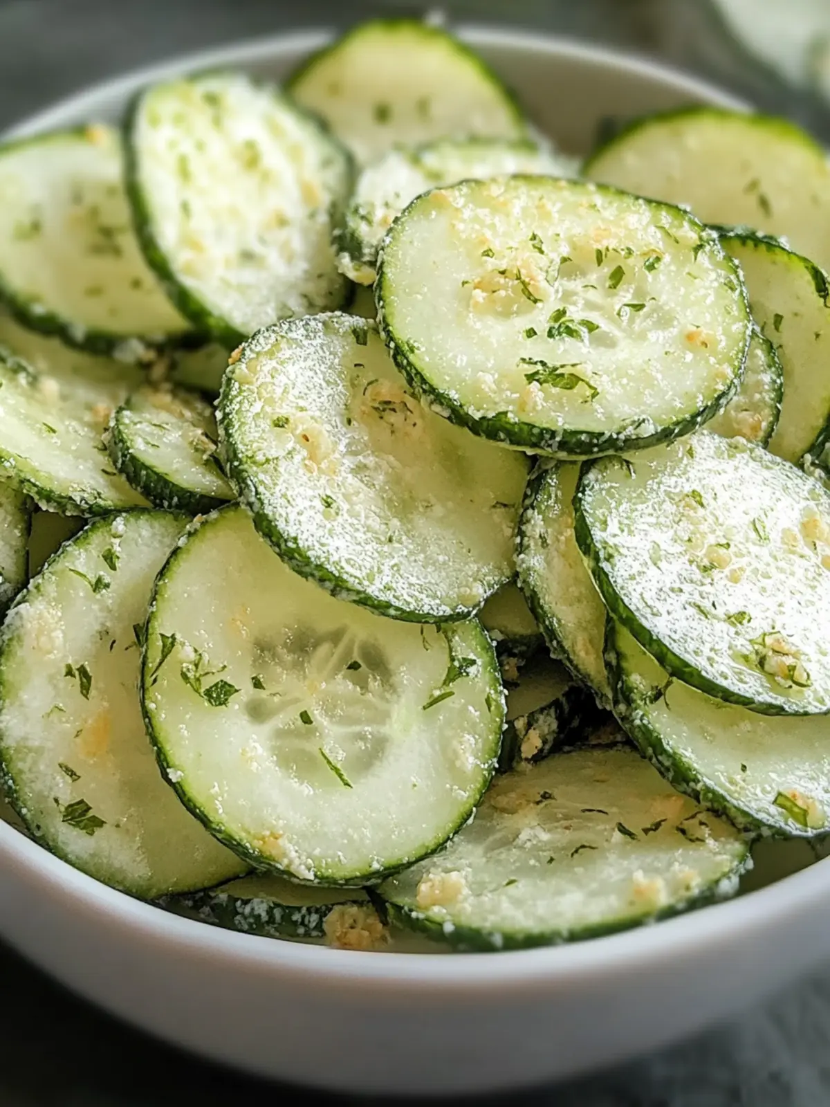 Crunchy Ranch Cucumber Chips for Your Guilt-Free Snack Fix 5 Crunchy Ranch Cucumber Chips