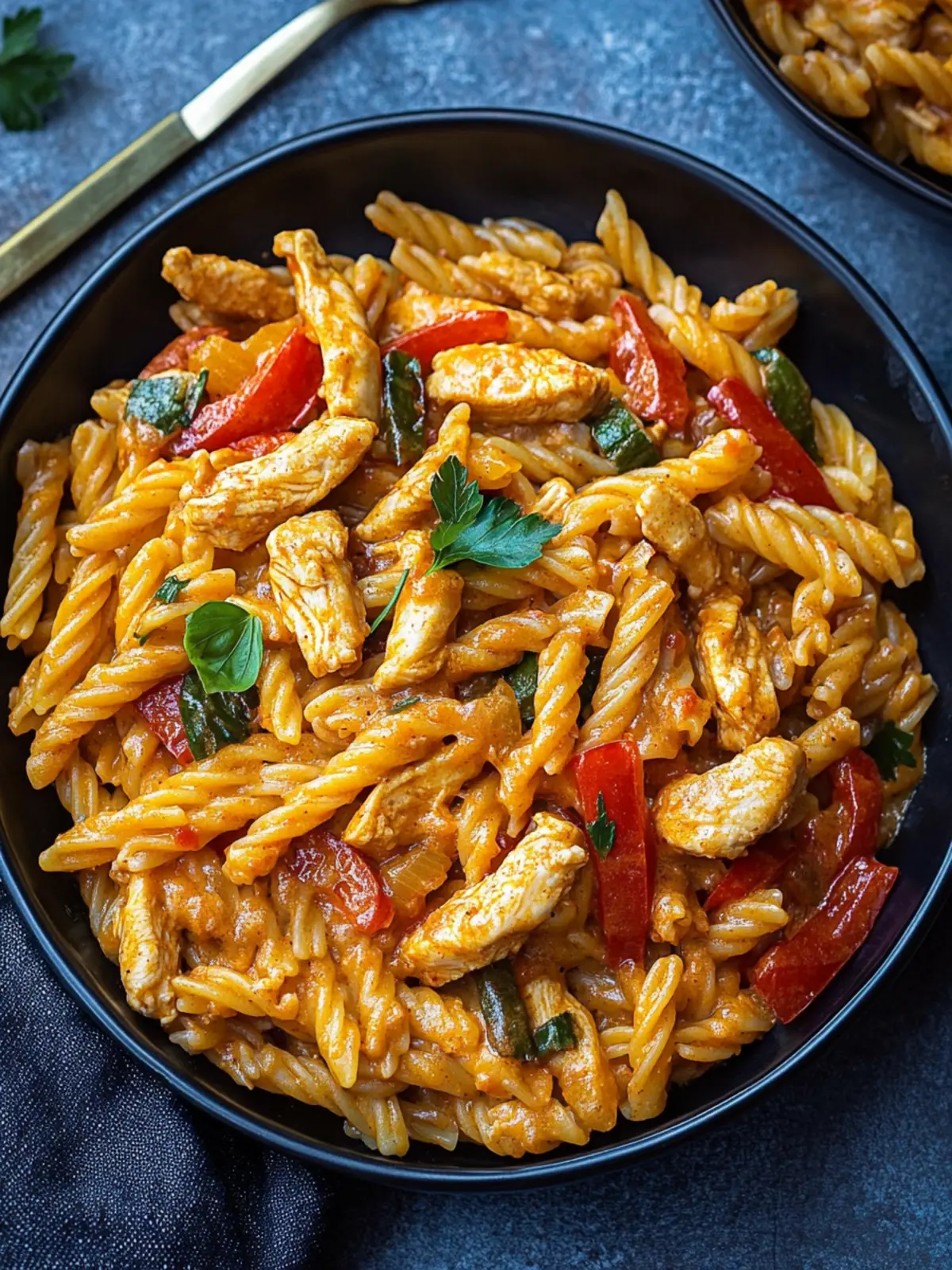 Creamy Chicken Fajita Pasta: A Weeknight Flavor Fiesta 5 Creamy Chicken Fajita Pasta