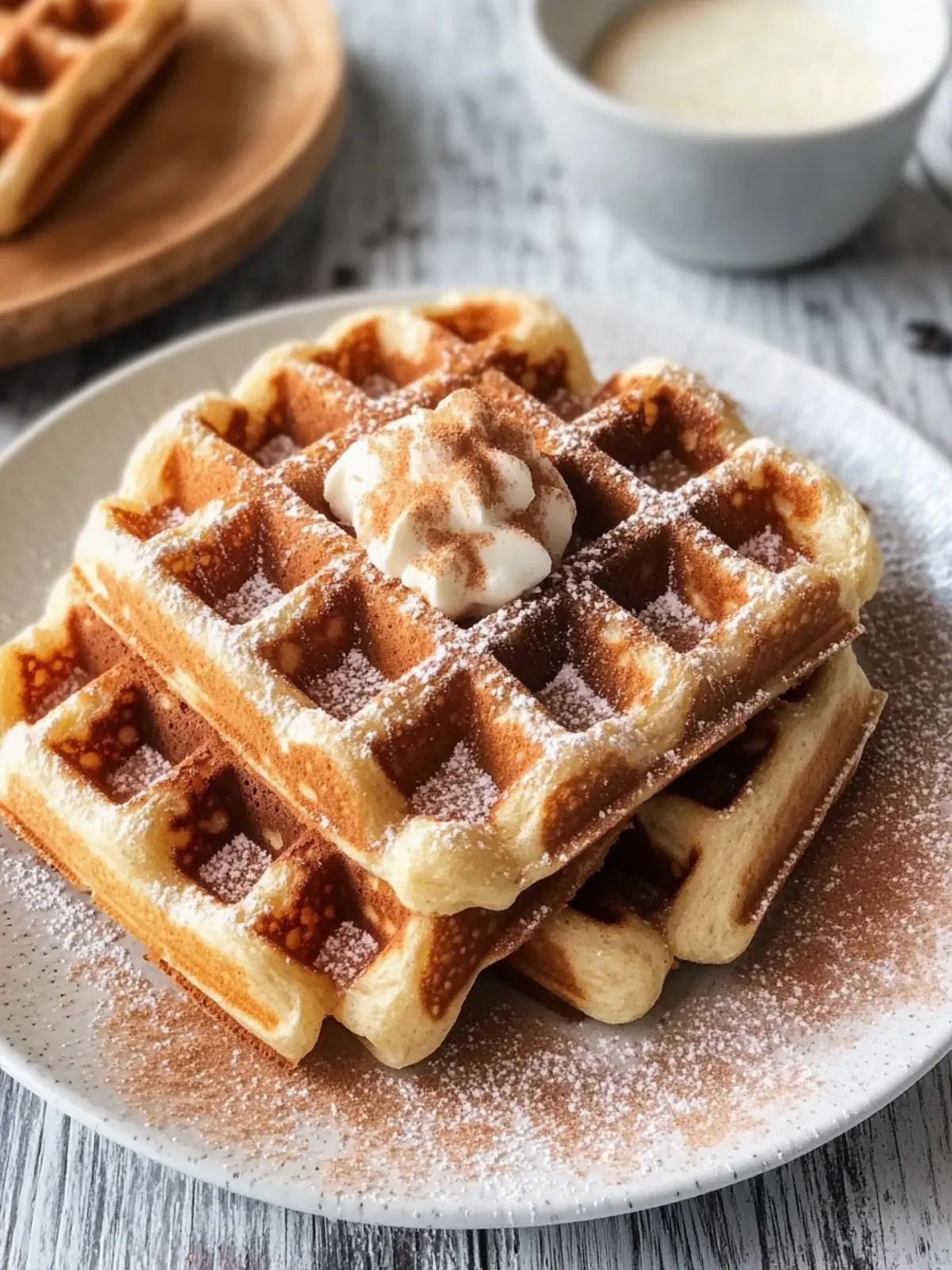 Irresistible Cinnamon Sugar Biscuit Waffles for Cozy Mornings 3 Cinnamon Sugar Biscuit Waffles