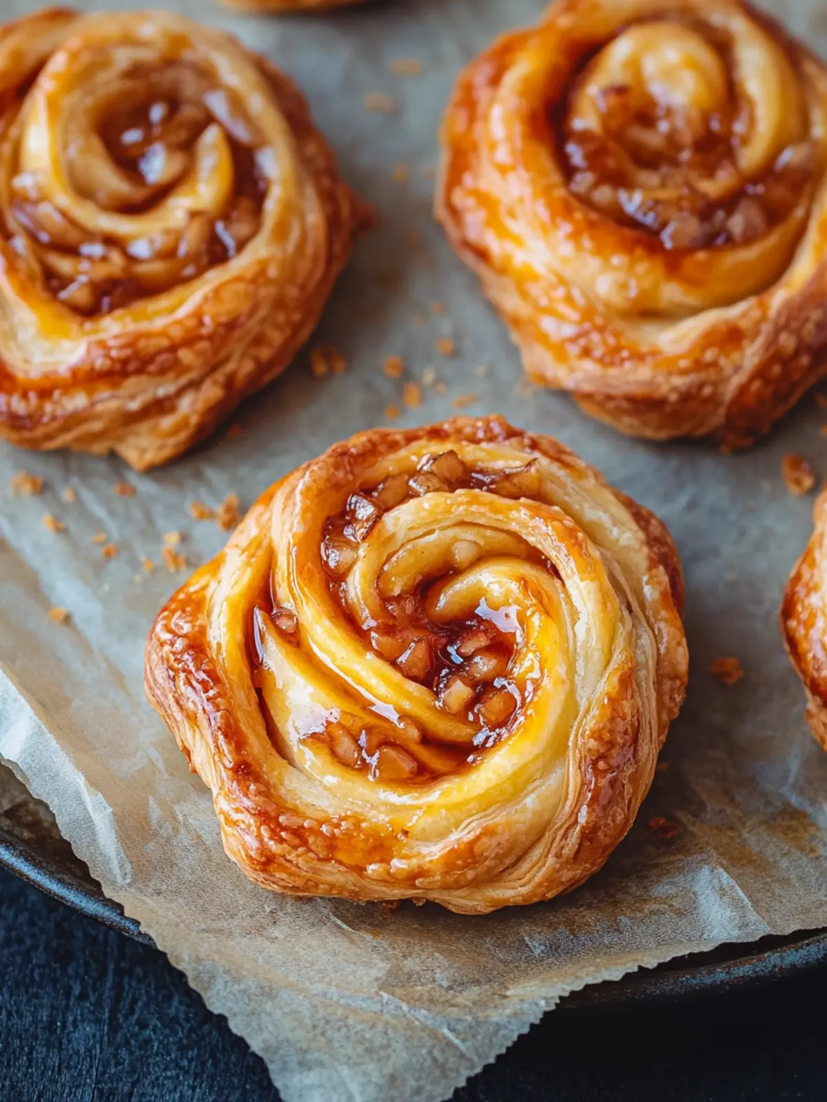 Delicious Apple Danishes: Flaky Treats in Just 28 Minutes 6 Apple Danishes